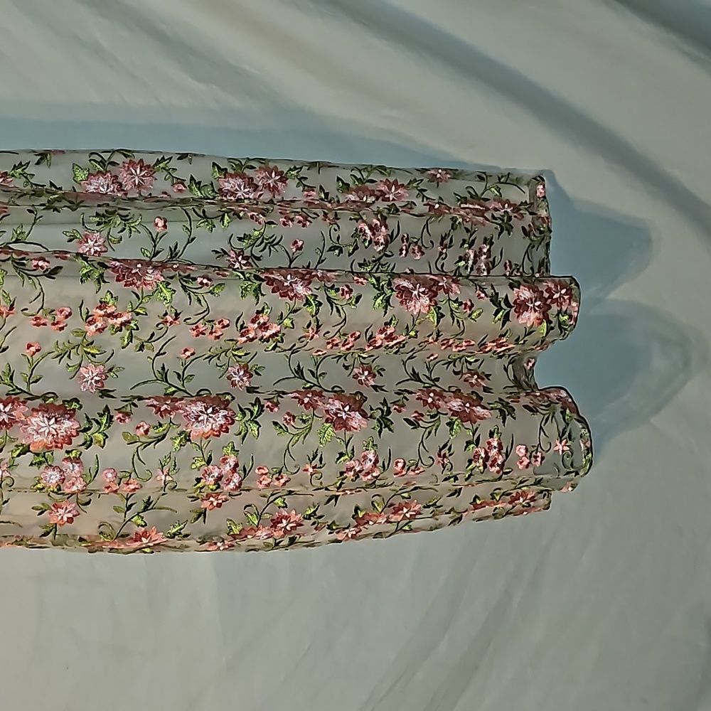 Adrianna Papell floral embroidered dress - Picture 5 of 13